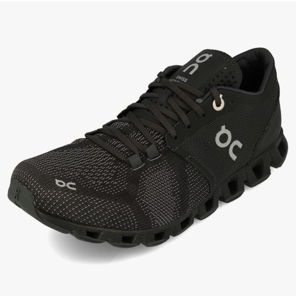 On Running Cloud X 40.99701 Black Asphalt Running Sneakers Size Women’s 8z - Picture 6 of 15